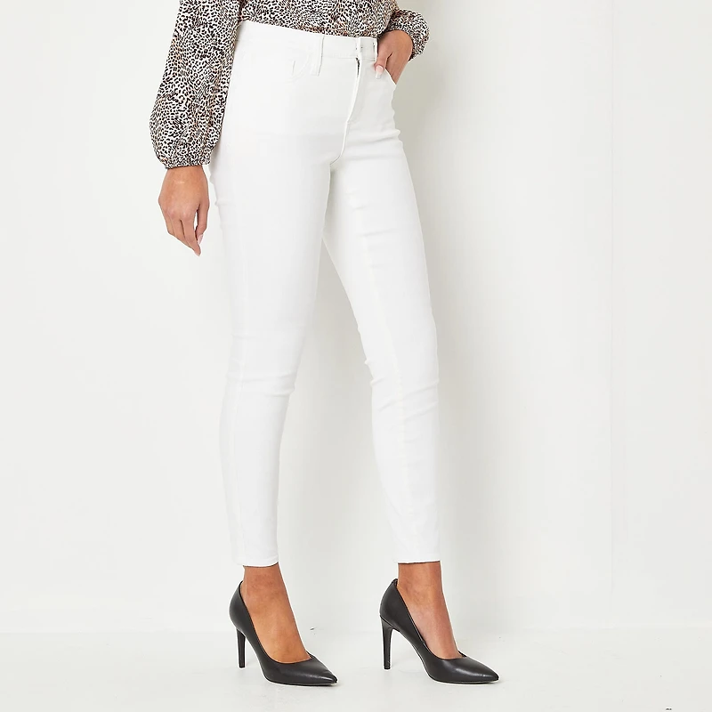 Bold Elements Womens Mid Rise Skinny Fit Jean