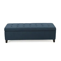 Mission Tufted Upholstered Ottoman
