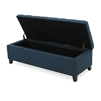 Mission Tufted Upholstered Ottoman