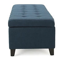 Mission Tufted Upholstered Ottoman