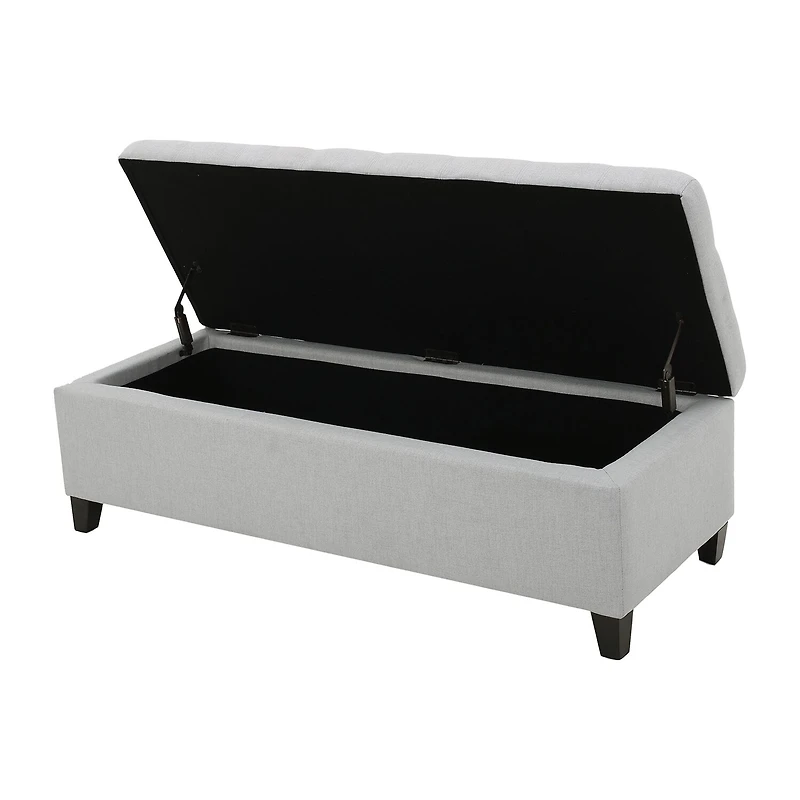 Mission Tufted Upholstered Ottoman