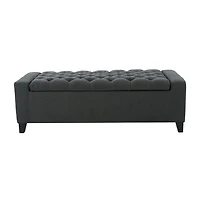 Hikaru Tufted Upholstered Ottoman
