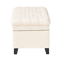 Juliana Tufted Upholstered Ottoman