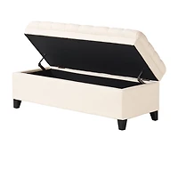 Juliana Tufted Upholstered Ottoman