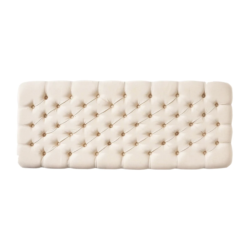 Juliana Tufted Upholstered Ottoman