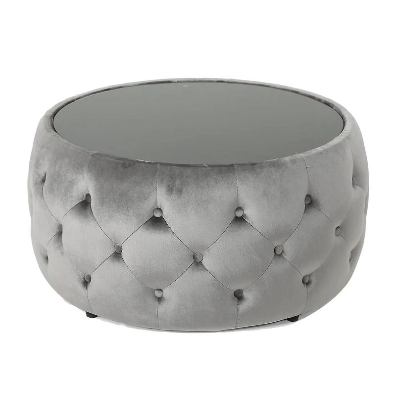 Chana Tufted Upholstered Ottoman