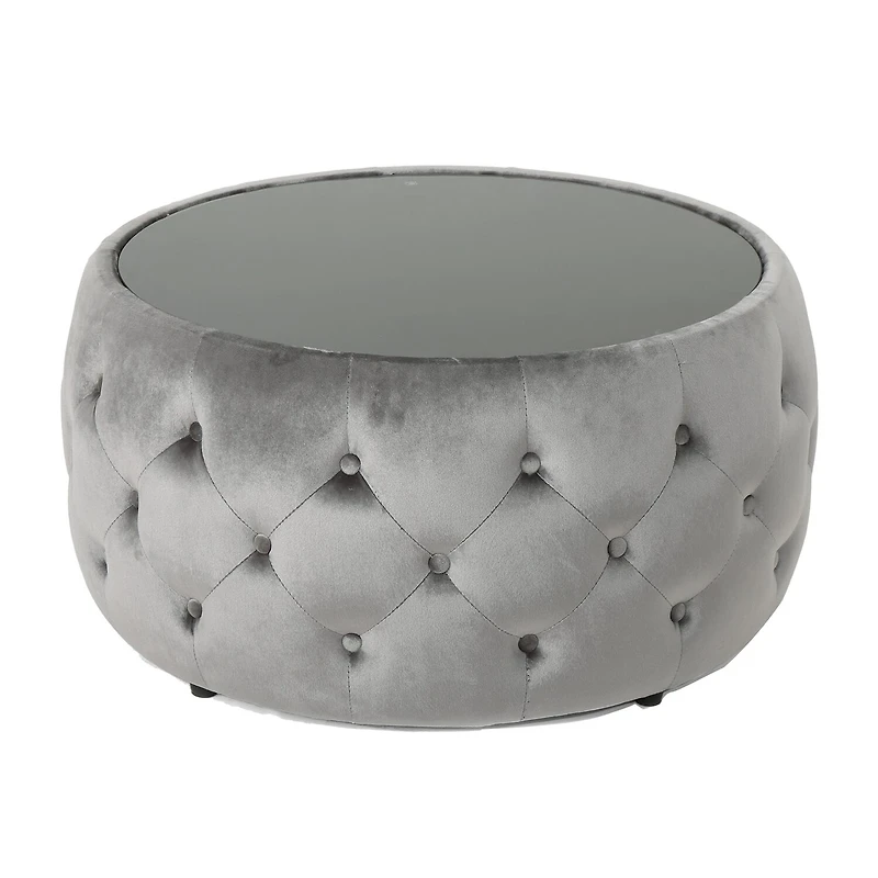 Chana Tufted Upholstered Ottoman