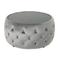 Chana Tufted Upholstered Ottoman