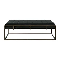 Magdalene Tufted Upholstered Ottoman