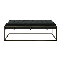 Magdalene Tufted Upholstered Ottoman