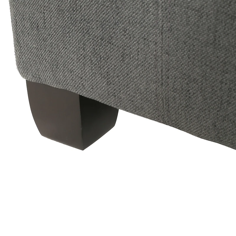 Isabella Tufted Upholstered Ottoman