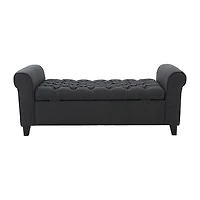 Keiko Upholstered Tufted Bench