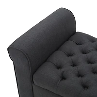Keiko Upholstered Tufted Bench