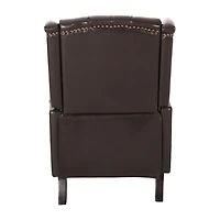 Walter Tufted Roll-Arm Recliner