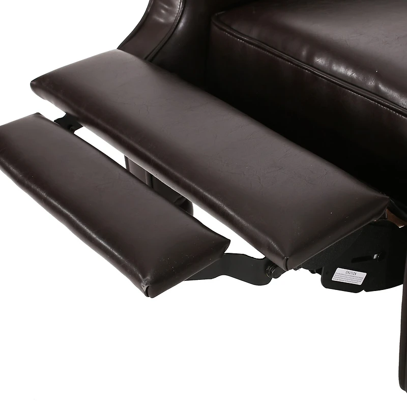 Walter Tufted Roll-Arm Recliner