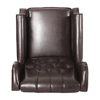 Walter Tufted Roll-Arm Recliner