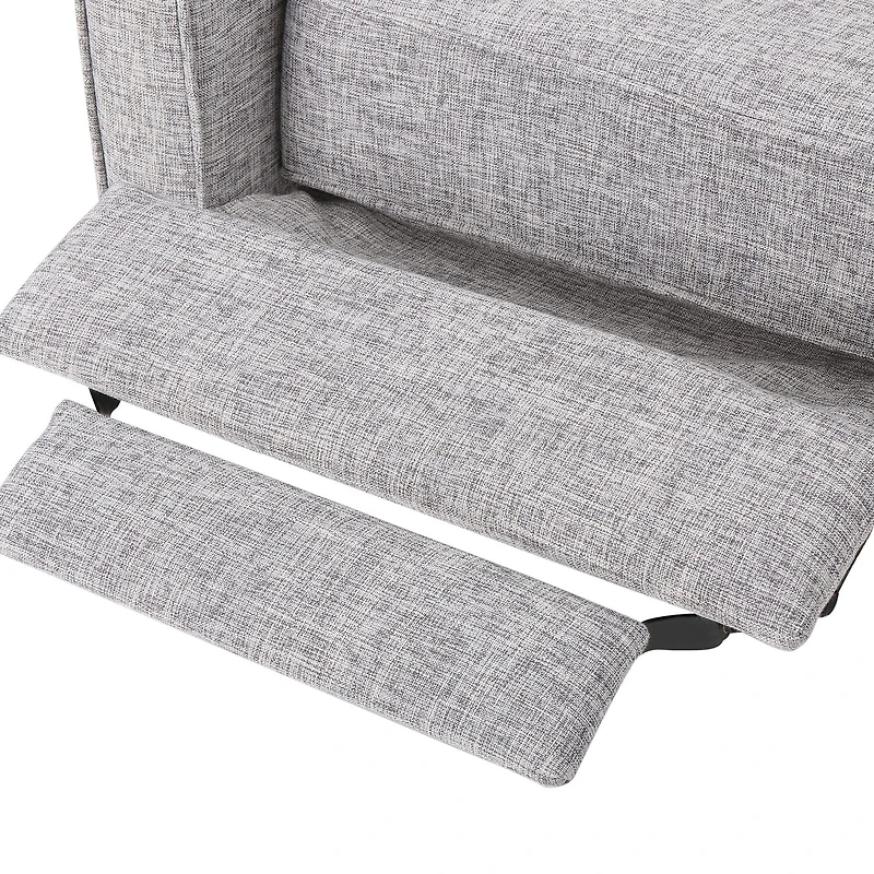 Mervynn Tufted Track-Arm Recliner