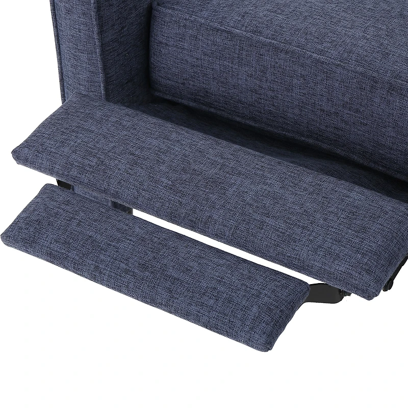 Mervynn Tufted Track-Arm Recliner