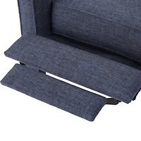 Mervynn Tufted Track-Arm Recliner