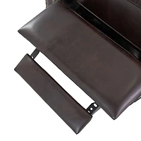 Walder Tufted Roll-Arm Recliner