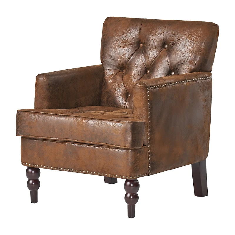 Malone Tufted Upholstered Club Chair