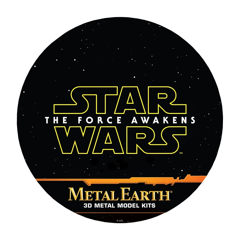 Fascinations Metal Earth 3D Laser Cut Model - StarWars Episode 7 Poe Dameron's X-Wing Fighter