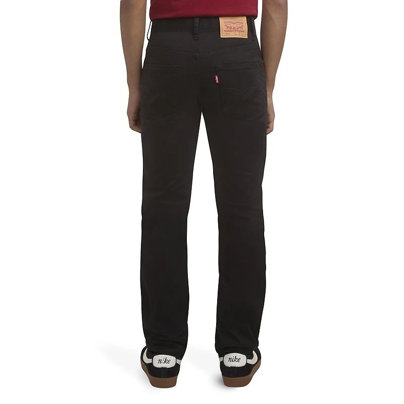Levi's® Sueded Big Kid Boys Adjustable Waist 511™ Slim Fit Pant
