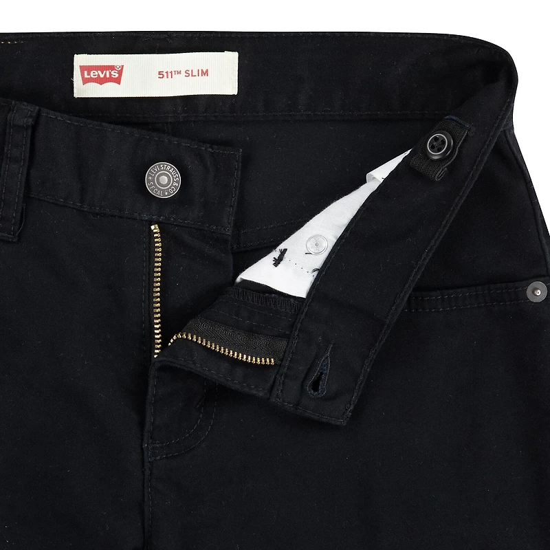 Levi's® Sueded Big Kid Boys Adjustable Waist 511™ Slim Fit Pant