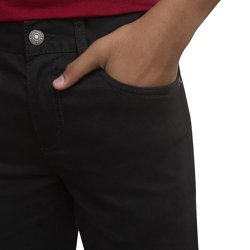 Levi's® Sueded Big Kid Boys Adjustable Waist 511™ Slim Fit Pant