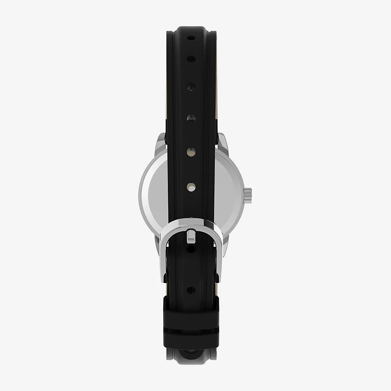 Timex® Easy Reader Womens Black Strap Watch