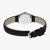 Timex® Easy Reader Womens Black Strap Watch