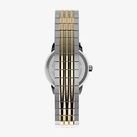 Timex Perfect Fit Unisex Adult Two Tone Stainless Steel Expansion Watch Tw2v05900jt