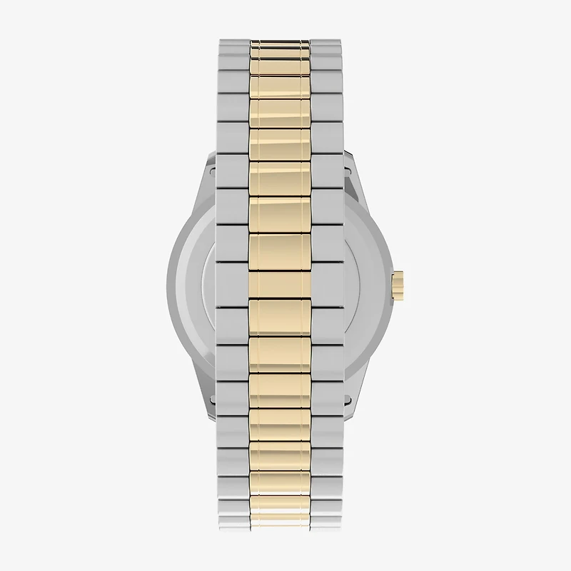 Timex Mens Two Tone Stainless Steel Expansion Watch T2m9359j