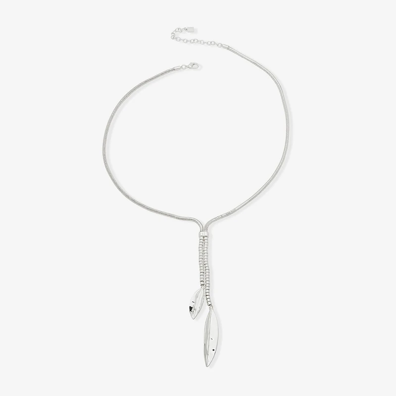 Worthington Silver Tone Bolo Womens 22 Inch Y Necklace