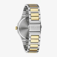 Bulova Mens Two Tone Stainless Steel Bracelet Watch 98b440
