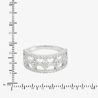 (Si1-Si2/ H-I) Womens 1 CT. T.W. Lab Grown White Diamond 10K Gold Band