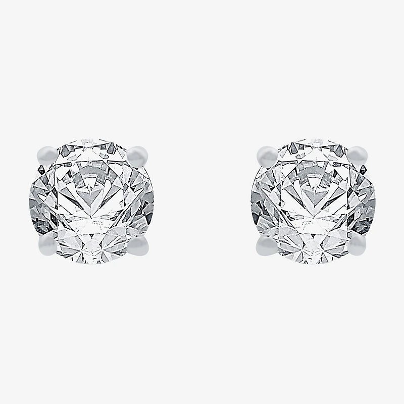 Ever Star 3/4 CT. T.W. Lab-Grown (G / SI1-SI2) Diamond 10K or 14K Gold Round Stud Earrings