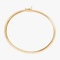 Womens 10K Gold Bangle Bracelet