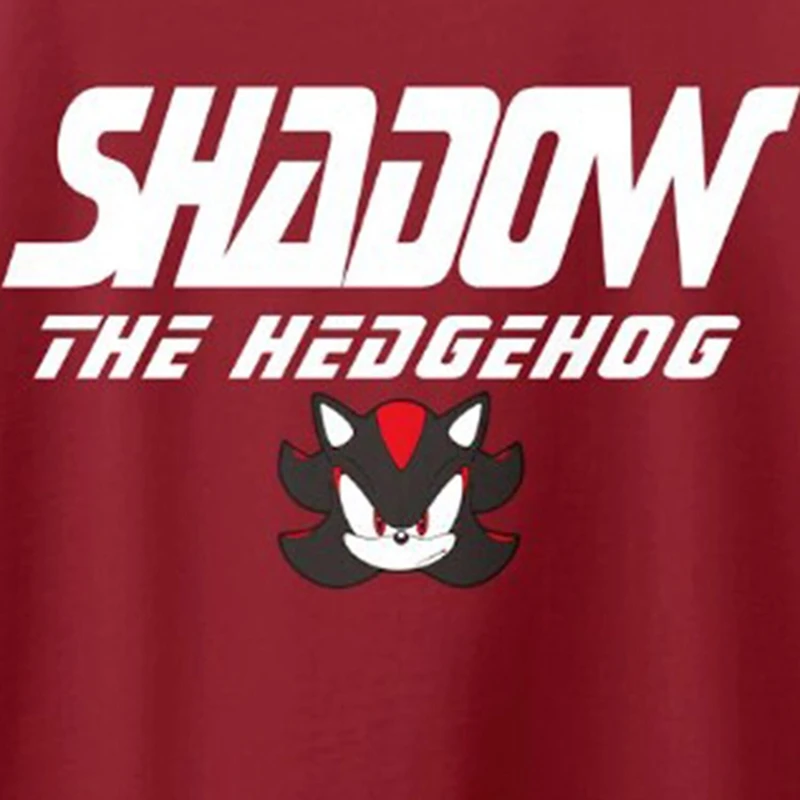 Shadow Little & Big Kid Boys Crew Neck Short Sleeve Oversized Sonic the Hedgehog Graphic T-Shirt
