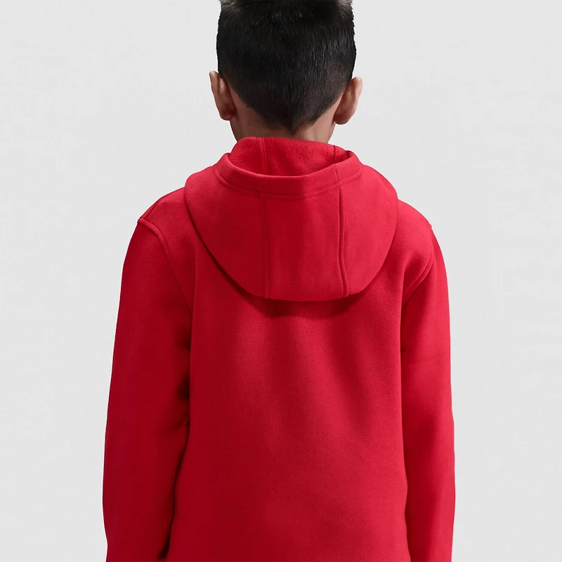 Nike Club Big Kid Unisex Long Sleeve Fleece Active Hoodie