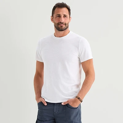 mutual weave Mens Crew Neck Short Sleeve T-Shirt