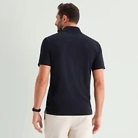 Stylus Mens Regular Fit Short Sleeve Polo Shirt