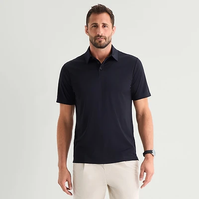 Stylus Mens Regular Fit Short Sleeve Polo Shirt