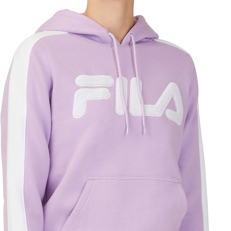 FILA Chica Fleece Womens Long Sleeve Fleece Active Hoodie