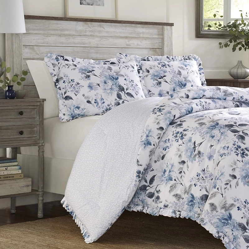 Laura Ashley Chloe Reversible Duvet Cover Set
