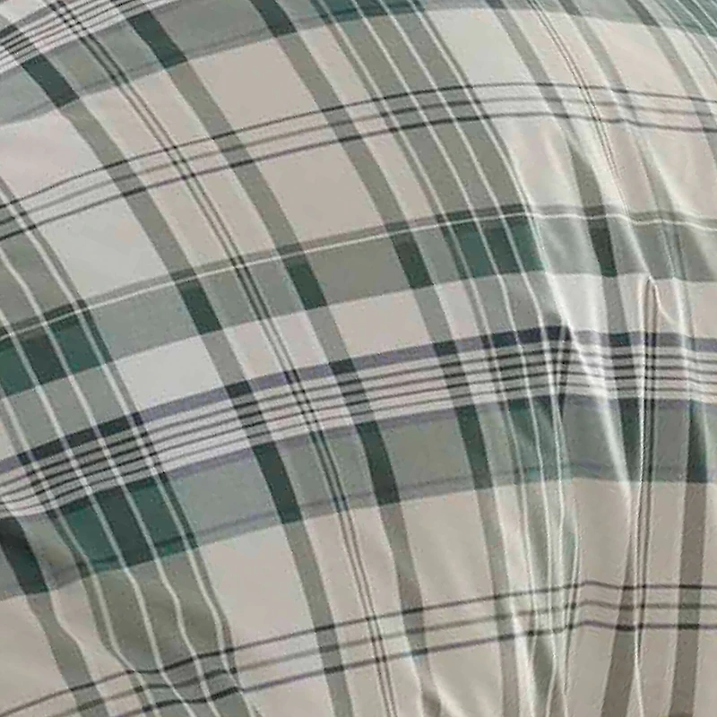 Eddie Bauer Timbers Plaid Reversible Duvet Cover Set