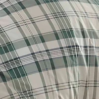 Eddie Bauer Timbers Plaid Reversible Duvet Cover Set