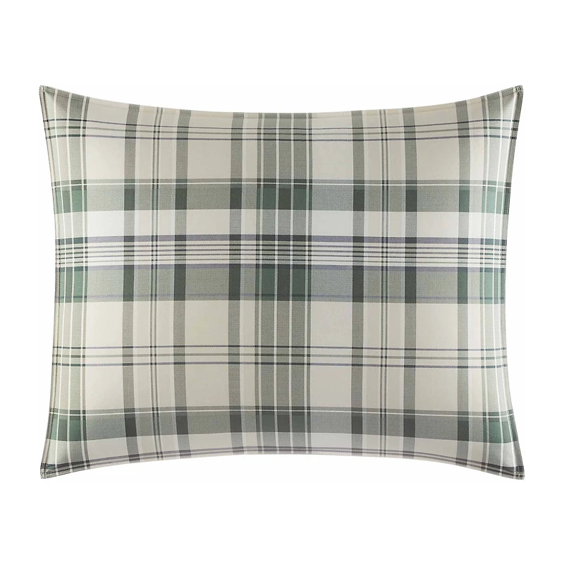 Eddie Bauer Timbers Plaid Midweight Reversible Comforter Set