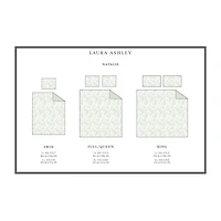 Laura Ashley Natalie Floral Reversible Duvet Cover Set