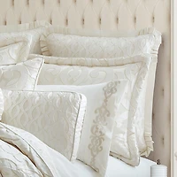 Queen Street La Grande Ivory Euro Sham